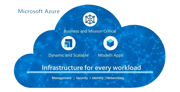 Azure Cloud Illustration